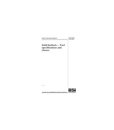 BS DD CEN/TS 14961:2005