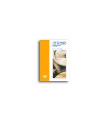 Code of practice for legal admissibility and evidential weight of linking electronic identity to documents