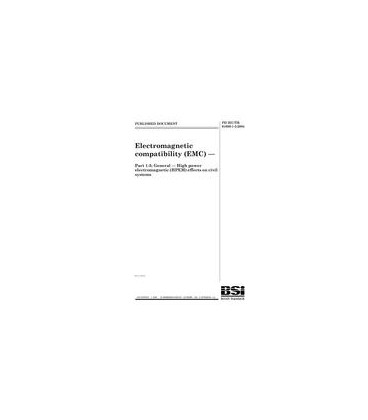 BS PD IEC/TR 61000-1-5:2004