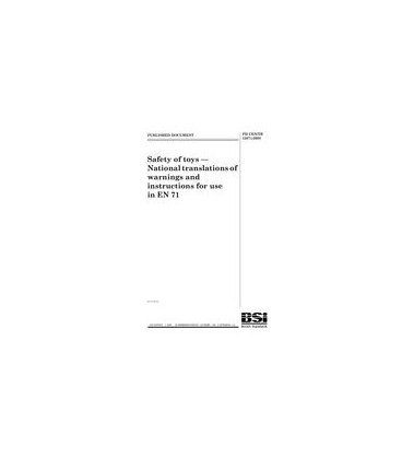 BS PD CEN/TR 15071:2005