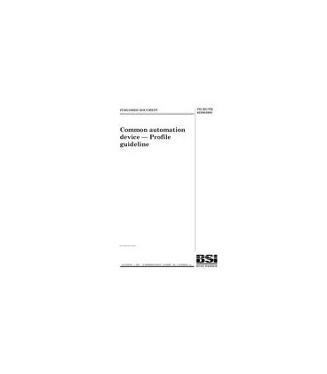 BS PD IEC/TR 62390:2005