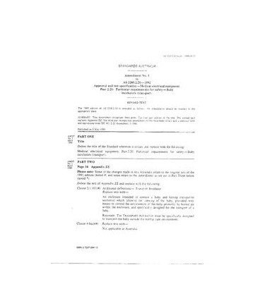 AS 3200.2.20-1992 AMDT 1