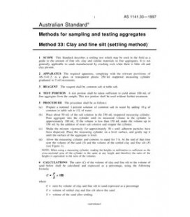 AS 1141.33-1997                        [ Superseded ]