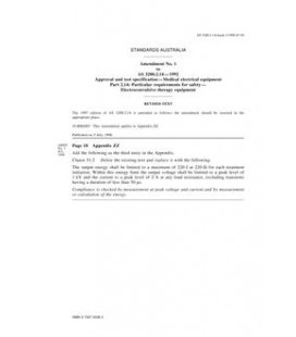 AS 3200.2.14-1992 AMDT 1