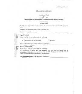 AS 3193-1995 AMDT 1                        [ Superseded ]
