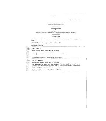AS 3193-1995 AMDT 1                        [ Superseded ]