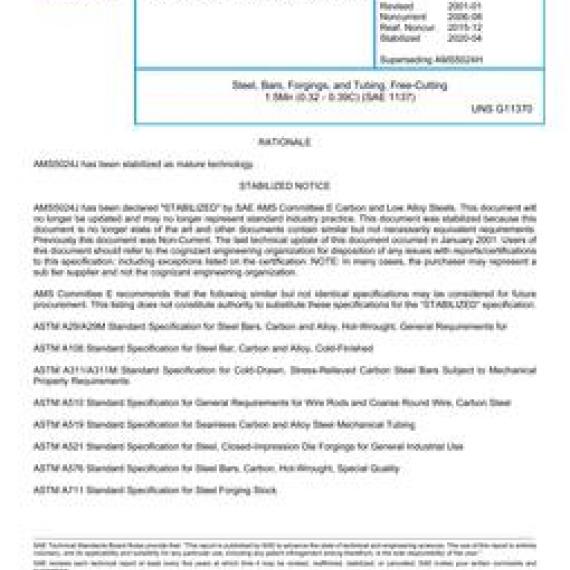 SAE AMS5024J