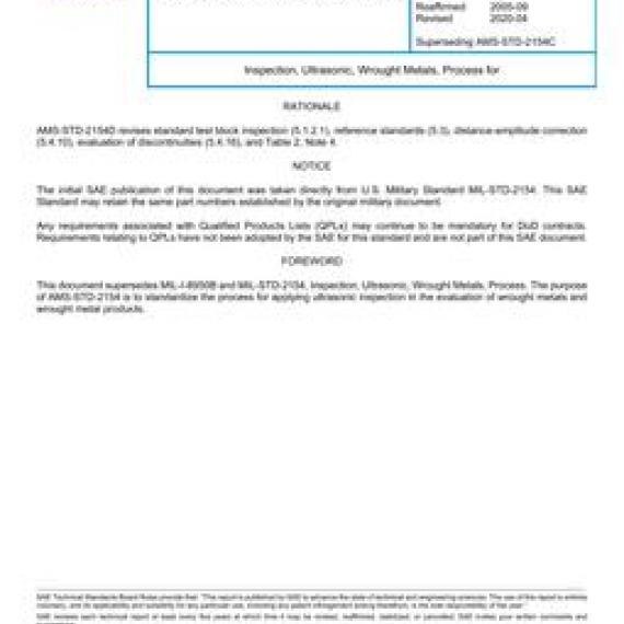 SAE AMSSTD2154D