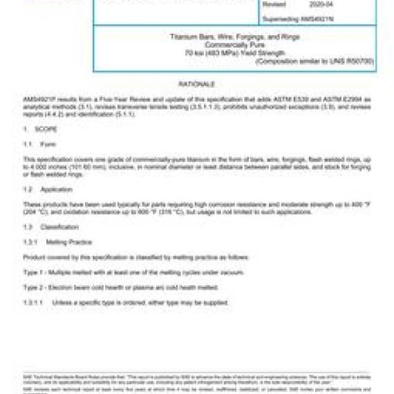 SAE AMS4921P