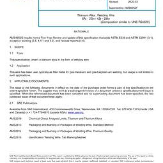 SAE AMS4952G