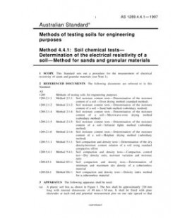 AS 1289.4.4.1-1997                        [ Superseded ]