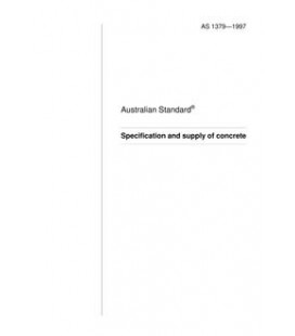 AS 1379-1997                        [ Superseded ]