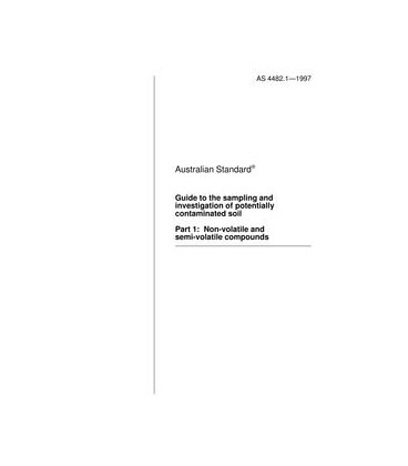 AS 4482.1-1997                        [ Superseded ]
