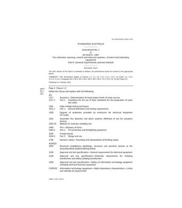 AS 4428.0-1997 AMDT 1                        [ Superseded ]