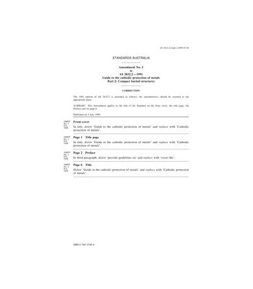 AS 2832.2-1991 AMDT 2