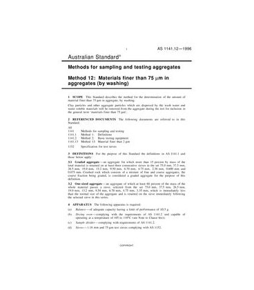 AS 1141.12-1996                        [ Superseded ]