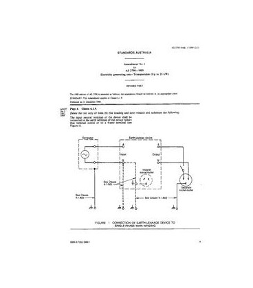 AS 2790-1989 AMDT 1                        [ Superseded ]