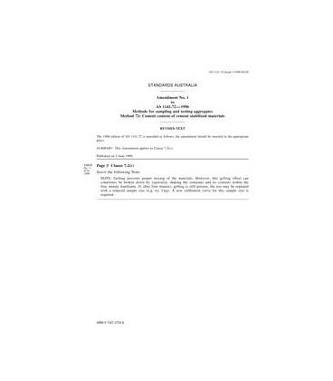 AS 1141.72-1996 AMDT 1