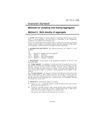 AS 1141.4-1996                        [ Superseded ]