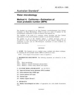 AS 4276.4-1995                        [ Superseded ]