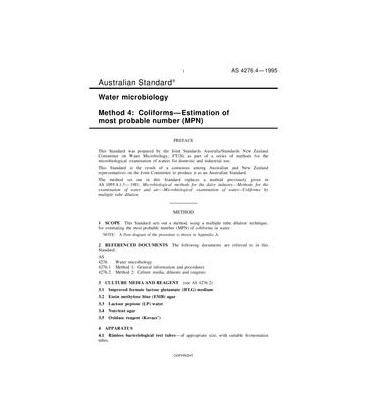 AS 4276.4-1995                        [ Superseded ]