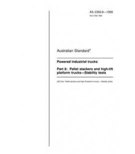 AS 2359.8-1995                        [ Superseded ]