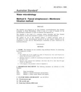 AS 4276.9-1995                        [ Superseded ]