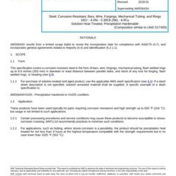 SAE AMS5643V