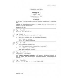AS 2050-1995 AMDT 2                        [ Superseded ]