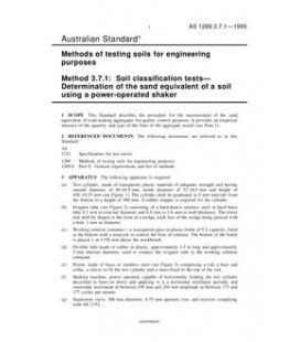 AS 1289.3.7.1-1995                        [ Superseded ]