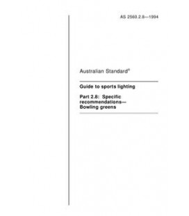 AS 2560.2.8-1994                        [ Superseded ]