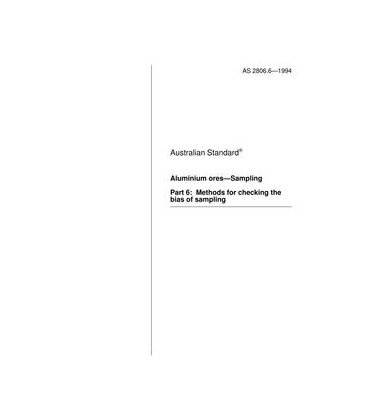 AS 2806.6-1994                        [ Superseded ]