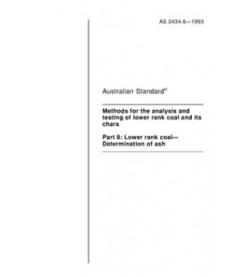 AS 2434.8-1993                        [ Superseded ]