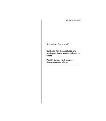 AS 2434.8-1993                        [ Superseded ]