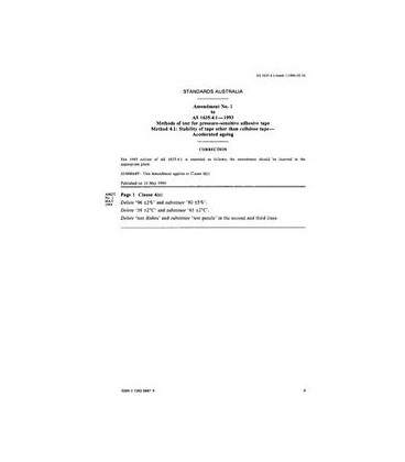 AS 1635.4.1-1993 AMDT 1