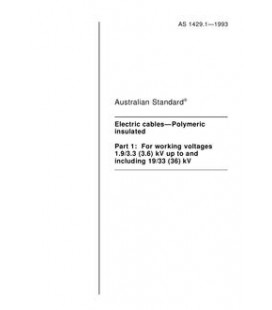 AS 1429.1-1993                        [ Superseded ]