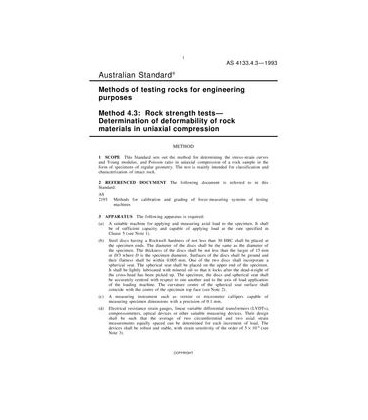AS 4133.4.3-1993                        [ Superseded ]