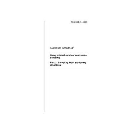 AS 2884.2-1993                        [ Superseded ]