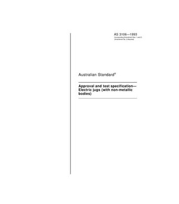 AS 3106-1993                        [ Superseded ]