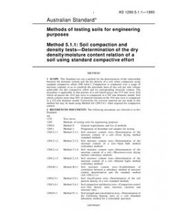 AS 1289.5.1.1-1993                        [ Superseded ]