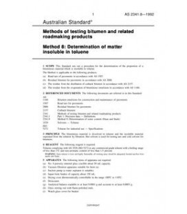 AS 2341.8-1992                        [ Superseded ]