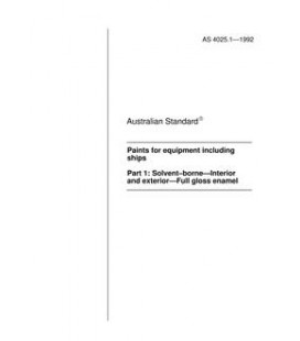 AS 4025.1-1992                        [ Superseded ]