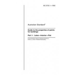 AS 3730.1-1992                        [ Superseded ]