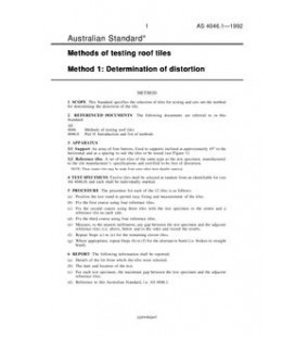 AS 4046.1-1992                        [ Superseded ]