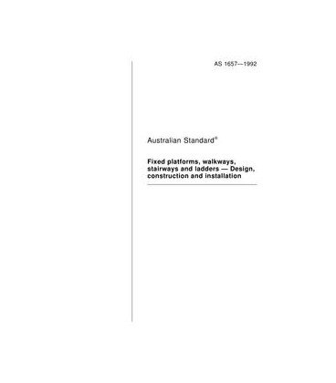 AS 1657-1992                        [ Superseded ]