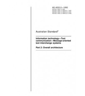 AS 4033.2-1992                        [ Superseded ]