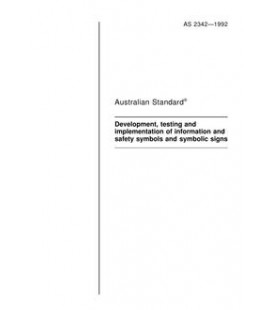 AS 2342-1992                        [ Superseded ]