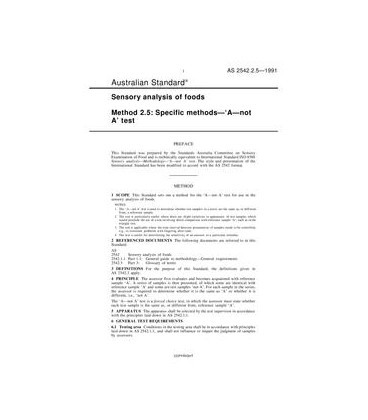 AS 2542.2.5-1991                        [ Superseded ]
