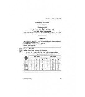AS 1684 SUPP 13-1975 AMDT 2                        [ Superseded ]