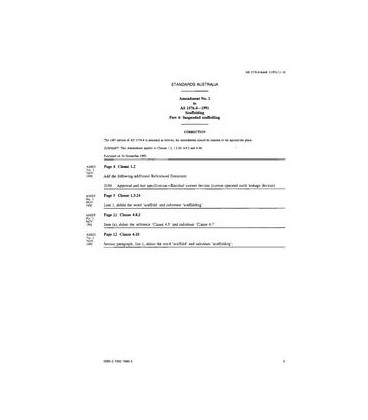 AS 1576.4-1991 AMDT 1